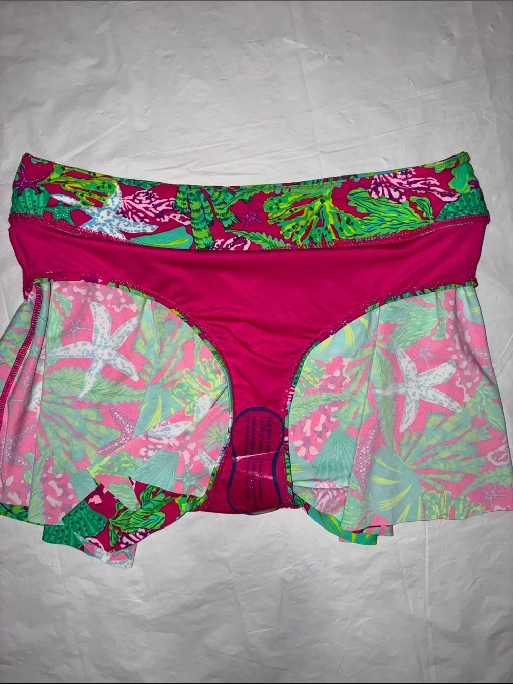 Stella Parker Women’s Pink Tropical Swim Skort Set